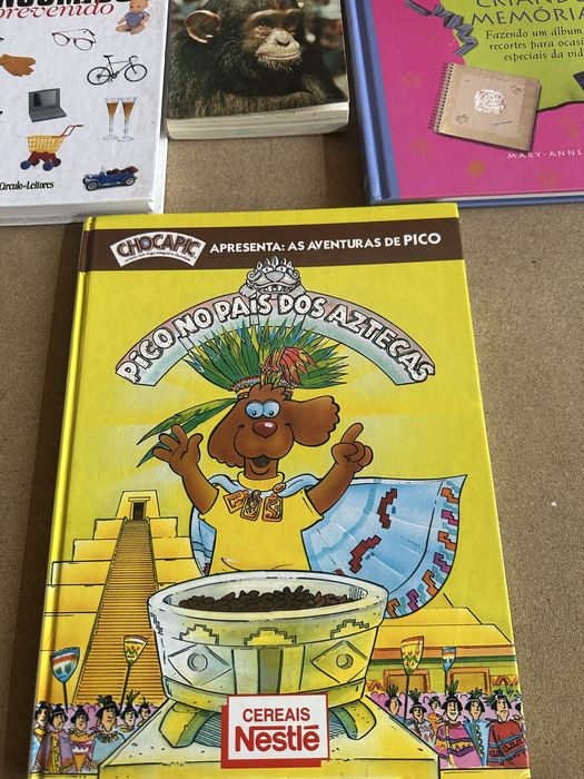 Conjunto de 4 livros