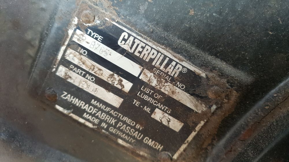 koparka cat m318 m 315 most zf apl b 765 wkład tylnego mostu mechanizm
