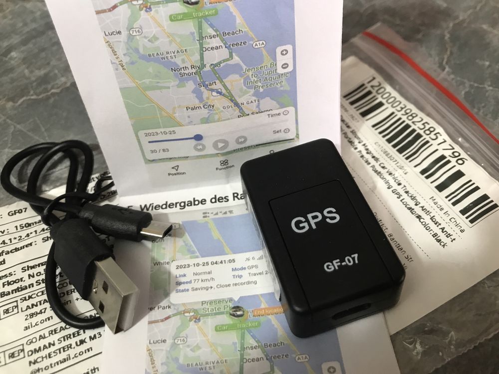GPS трекер GF-07