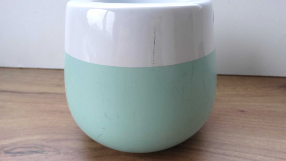 WENKO Szczotka toaletowa Malta miętowy/biały