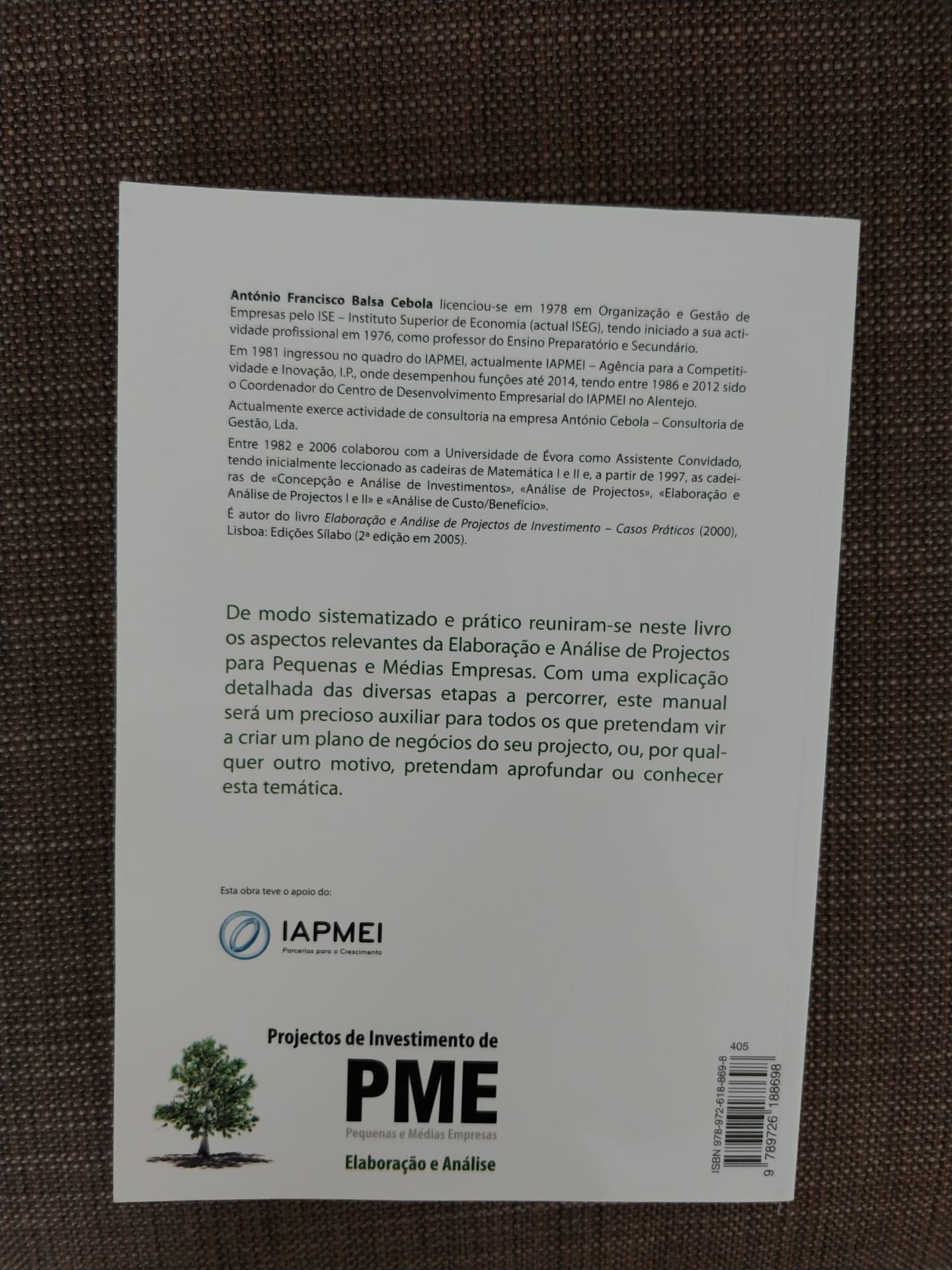 Projectos de Investimento de PME
de António Cebola