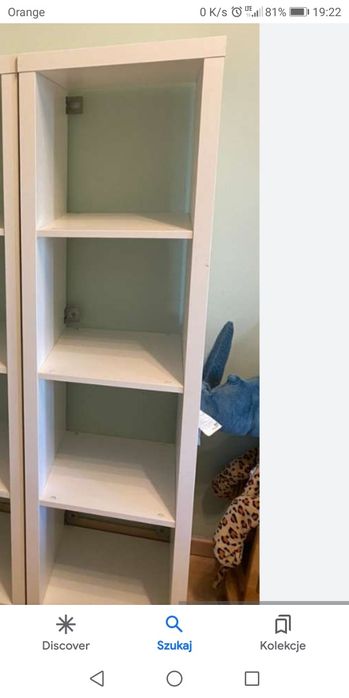 Kallax 4x1 IKEA slupek szafka