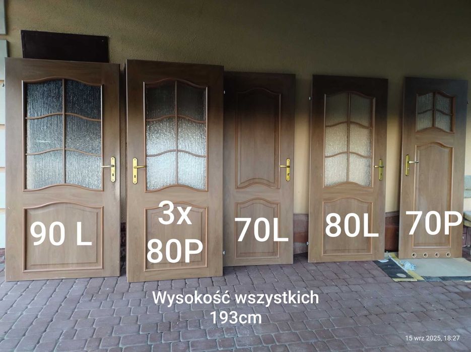 Drzwi wewnętrzne pokojowe