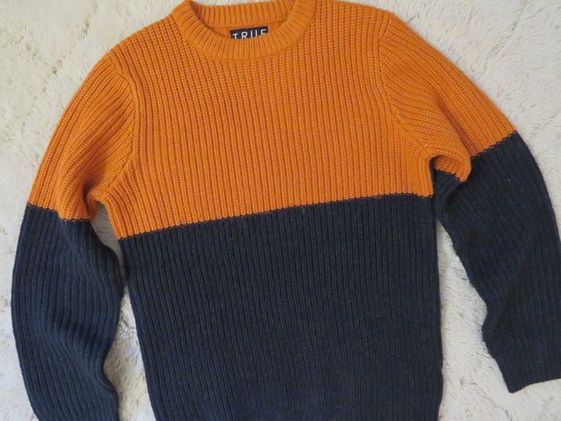 Sweterek 140-146 cm F&F sweter oversizowy MODNY sweterek 140-146 cm