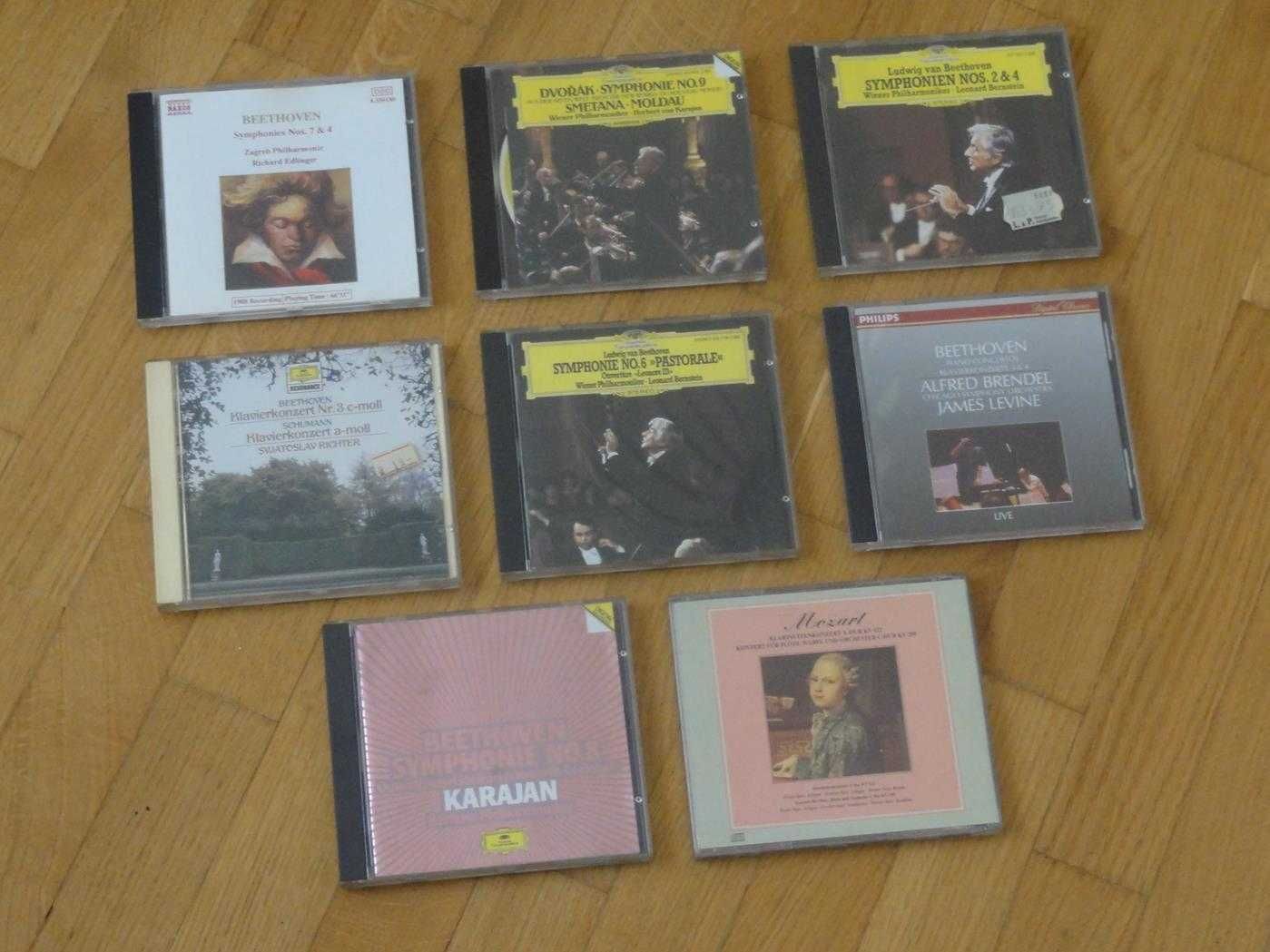 CD диск Бетховен, Моцарт, Шуманн, 8 шт, из Германии, винтаж