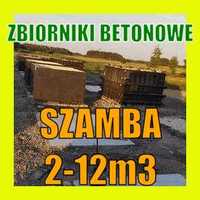 Szambo/szamba betonowe 8m3 zbiornik betonowy Piwnice Ziemianki