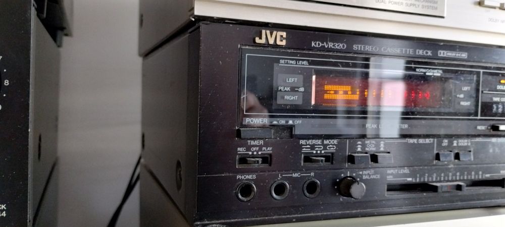 Magnetofon deck auto-revers JVC KD-VR320