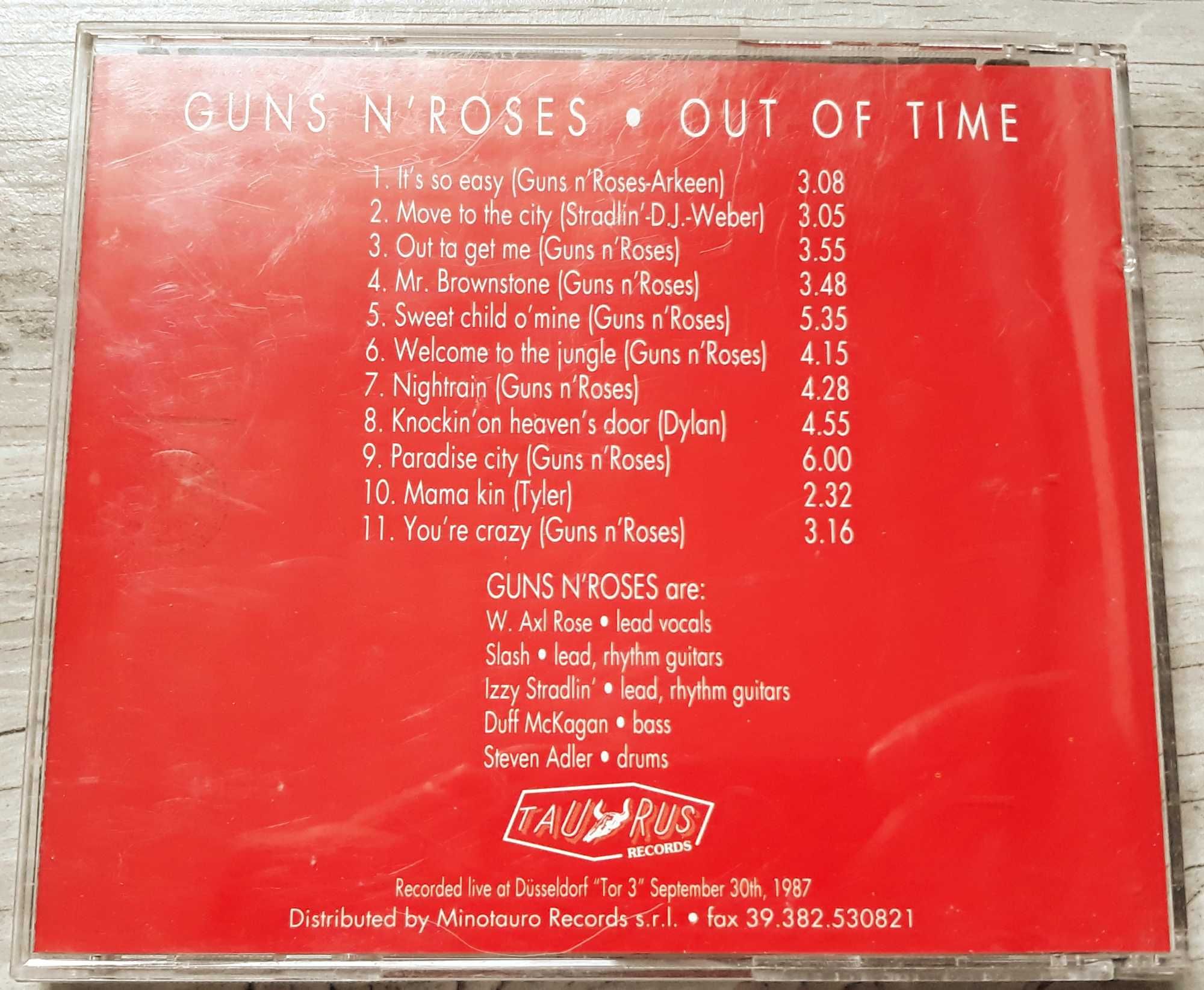 Guns n roses - Out of time (CD)