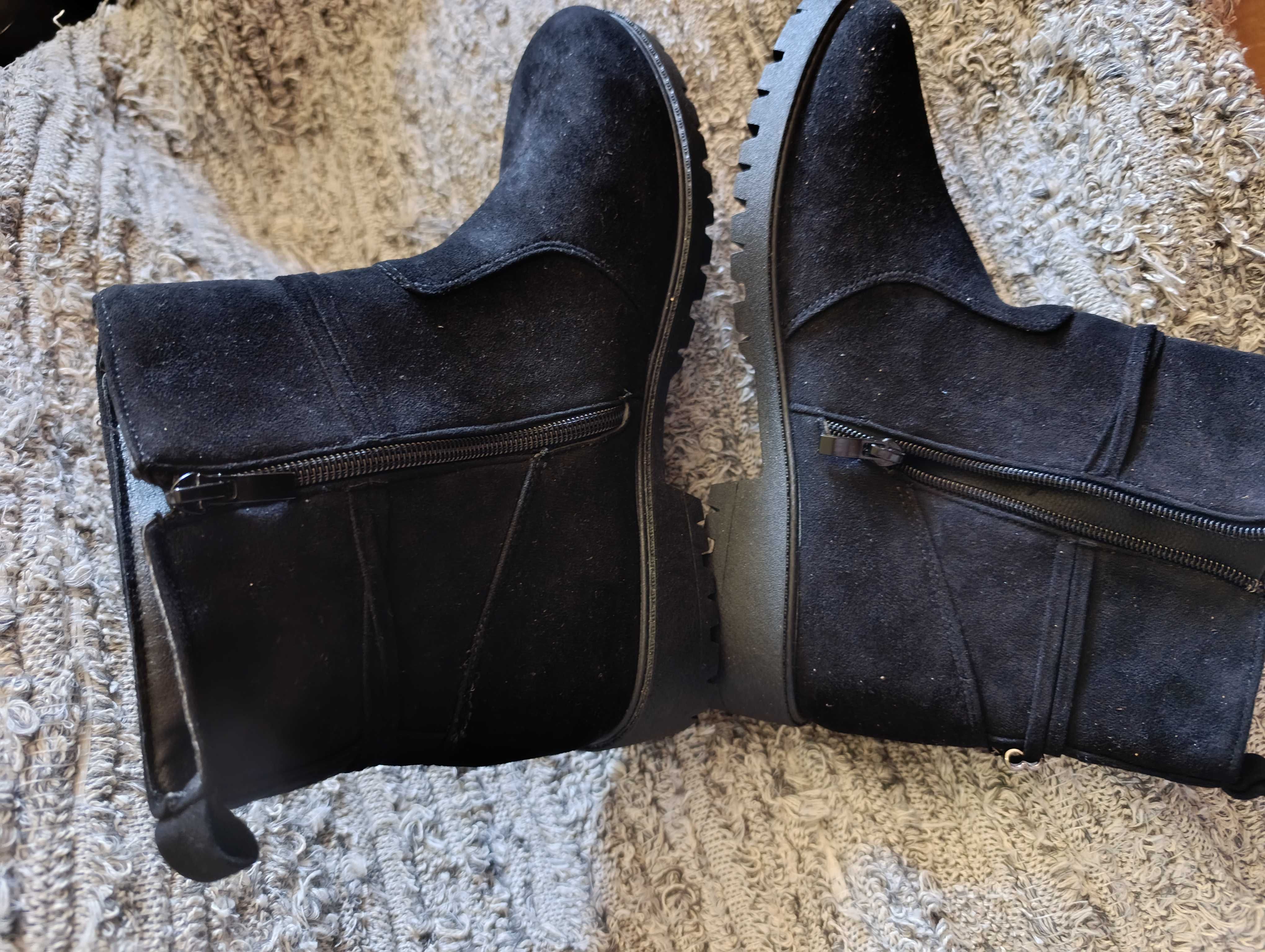 Botas Camurça pretas A ESTREAR