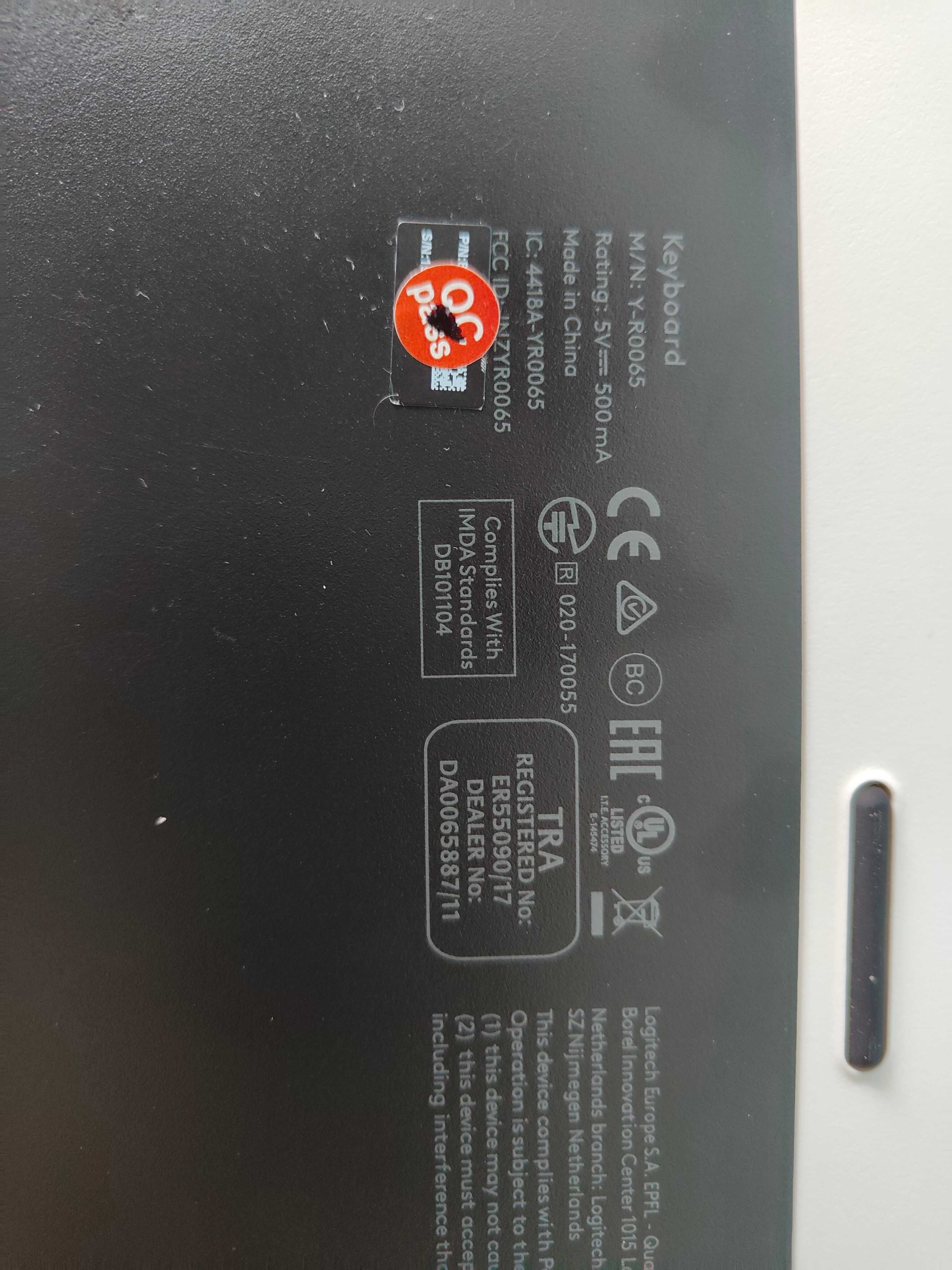 Klawiatura bezprzewodowa Logitech K800 Illuminated QWERTY, ANSI