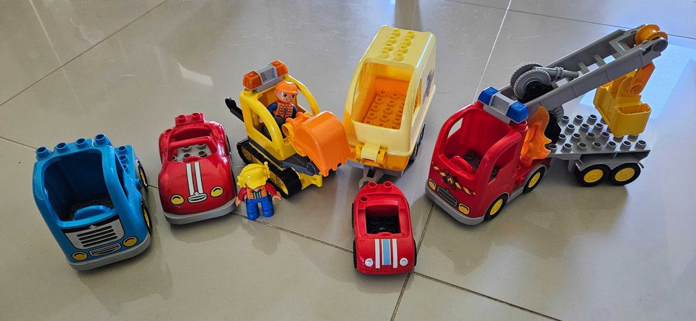 Klocki Lego Duplo i Playmobil