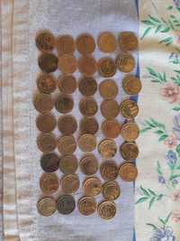Монети срср,1 копійка,43 шт.