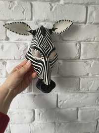 Drewniana figurka zebra