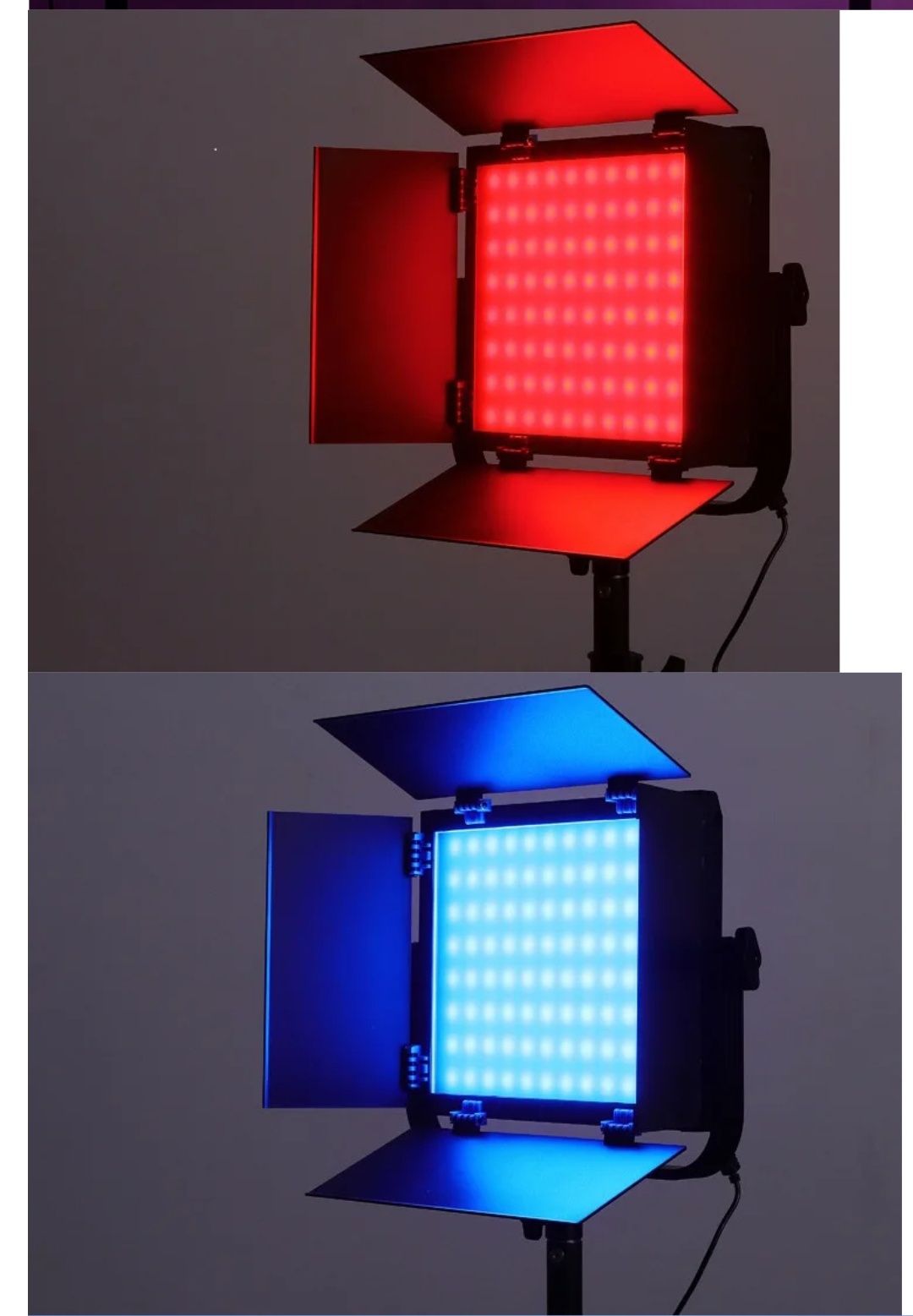 Painel de Iluminação LED 660 pro RGB 50W NOVO