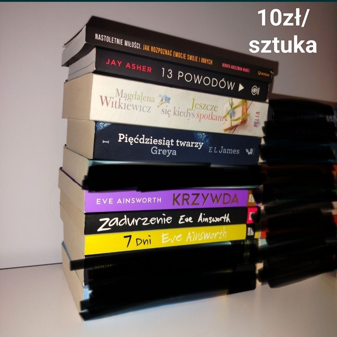 proszę czytać opis- książki- literatura dla młodzieży