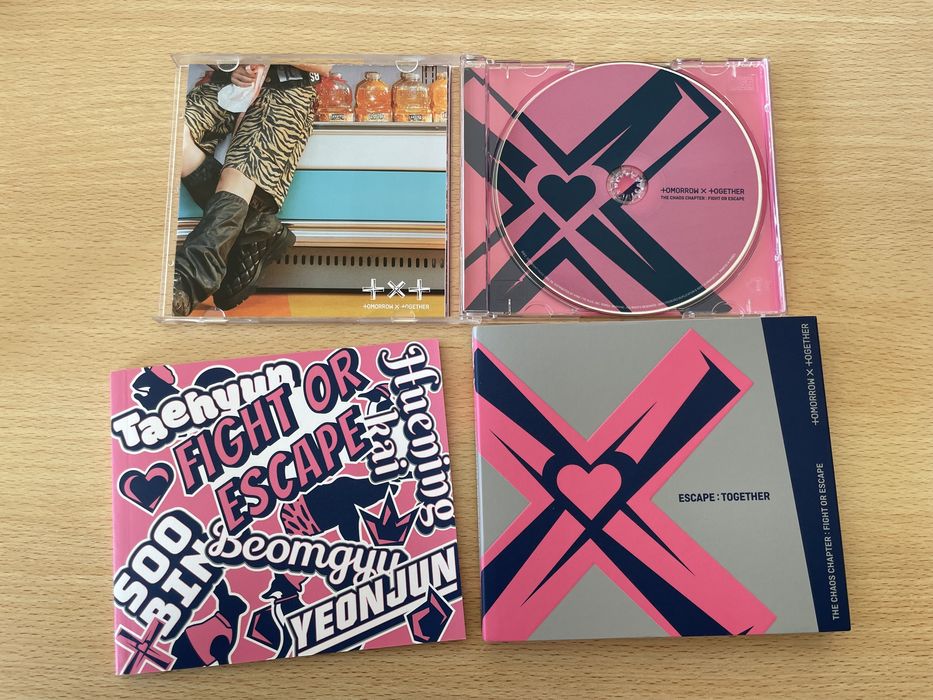 TXT album - lover loser jewel case