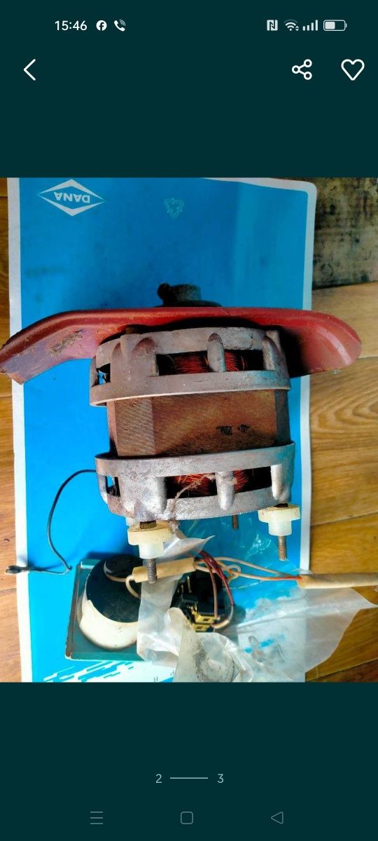 Электродвигатель со старой стиральной машины