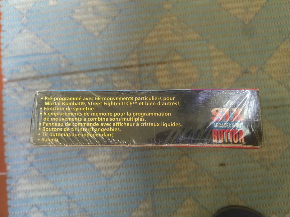 comando sega mega drive selado