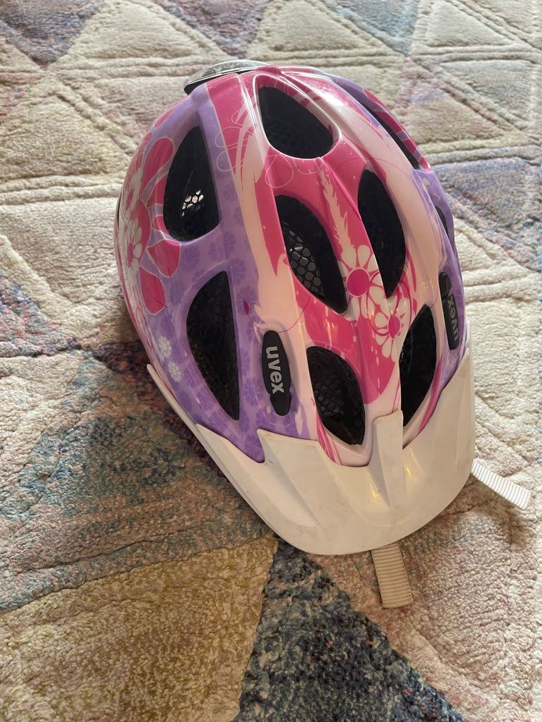 Kask Uvex dziewczęcy 236g 49-45