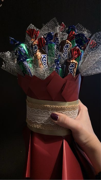 Bukiet cukierków orzechowych