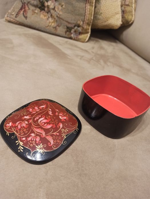 Шкатулка декоративна метал