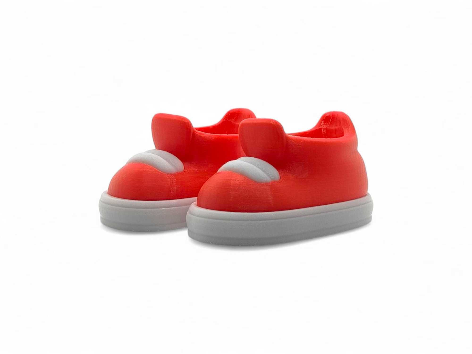 Podstawka na pada DualSense–Buty-Uchwyt na pada Stojak Buciki Czerwony