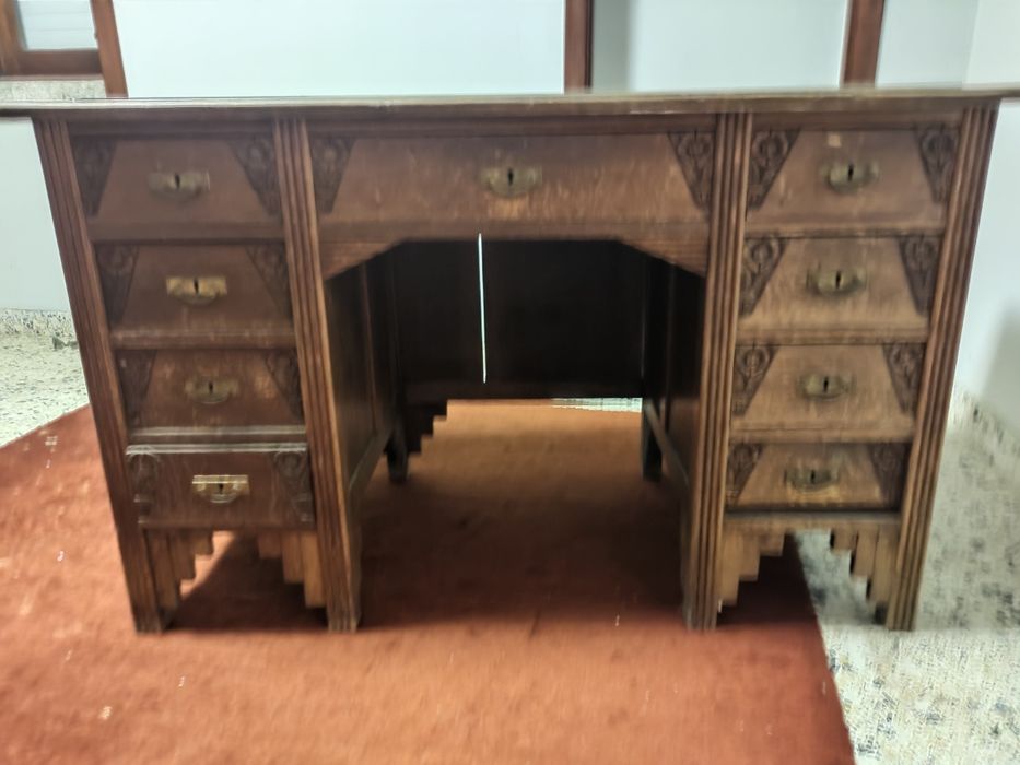 Secretaria antiga madeira maciça