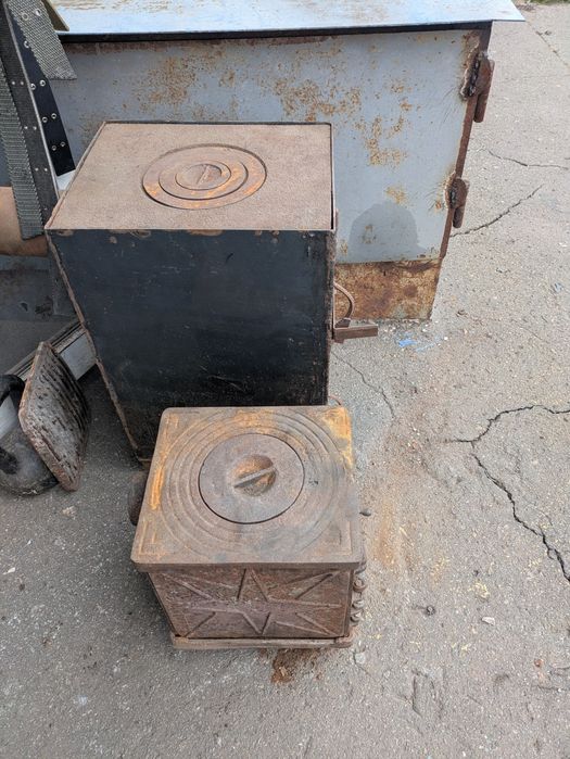 продається чавунна буржуйка