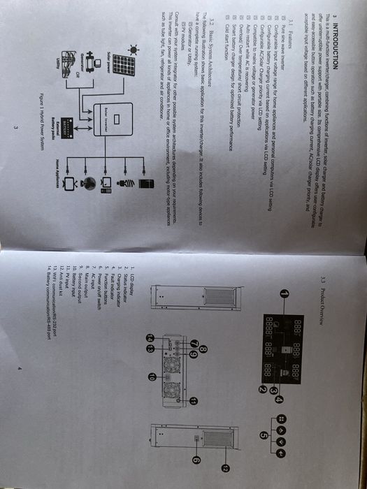 Інвертор 48v 6,2 кВт 120Ач