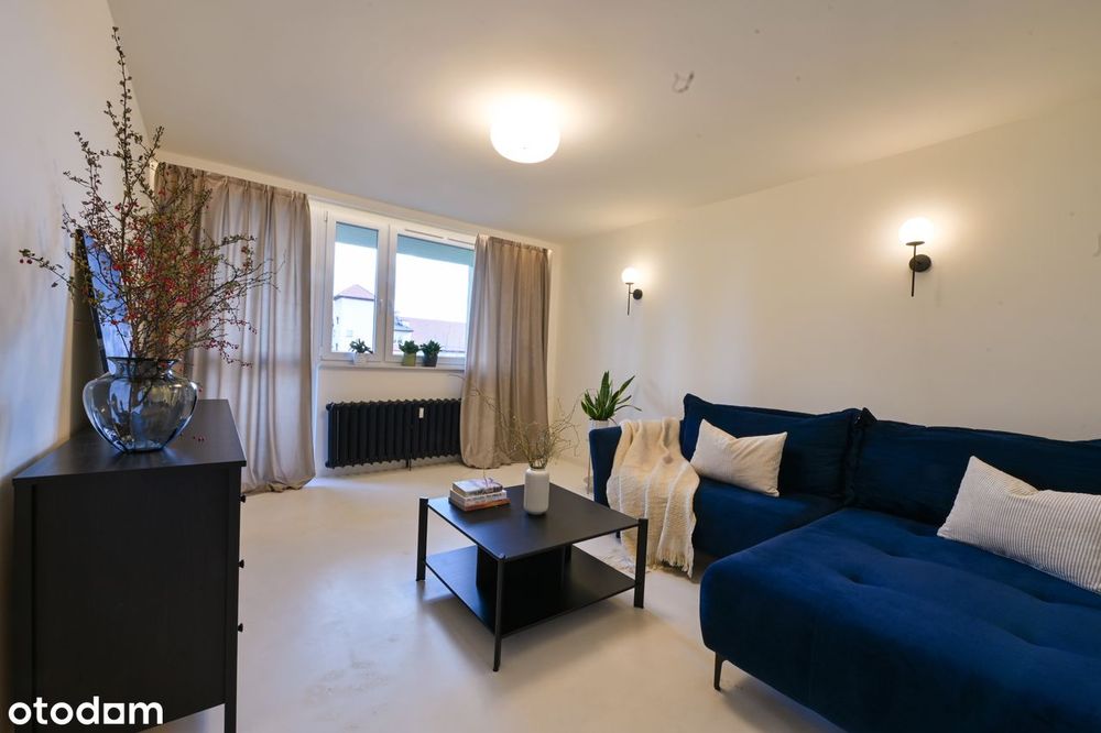 Przestronne 3-pokojowe mieszkanie z balkonem