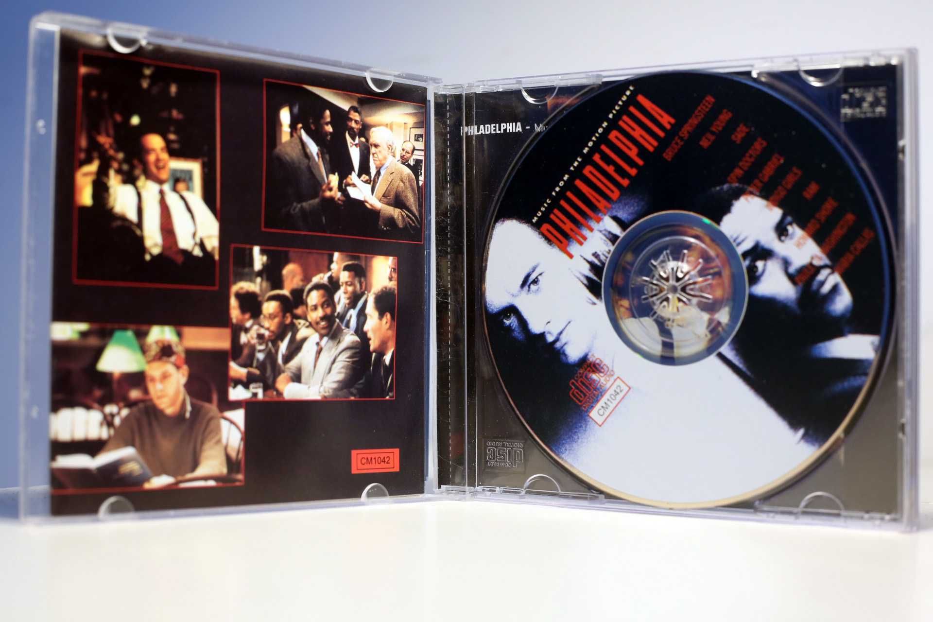 CD PHILADELPHIA soundtrack Sade Springsteen Spin Doctors Peter Gabriel
