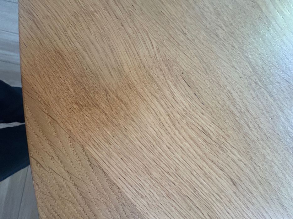 Stół dębowy okrągły duży 180 cm z Manufaktury Drewna