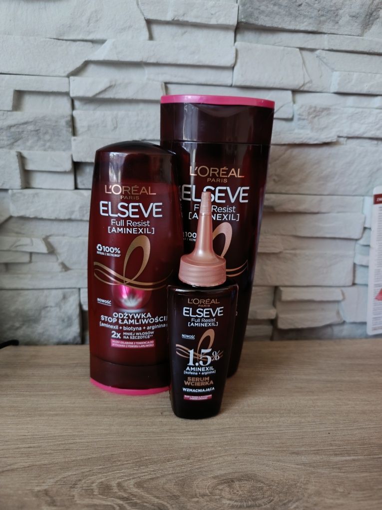 L'Oreal elseve full resist aminexil zestaw