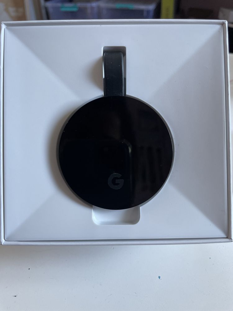 Медіаплеєр Google Chromecast Ultra