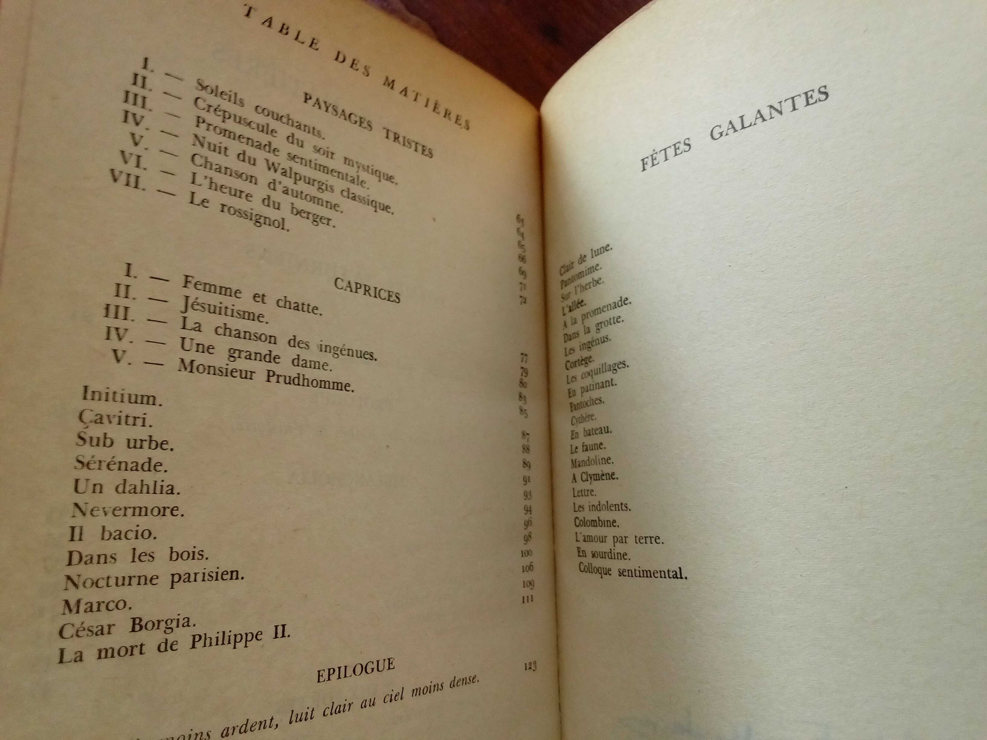 Verlaine - Poèmes saturniens suivi de Fêtes galantes