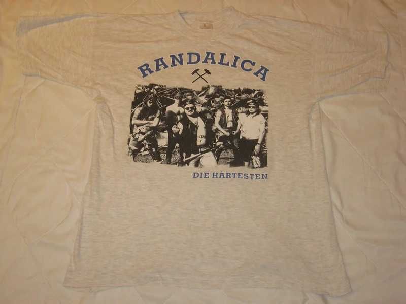 T-shirt koszulka Randalica heavy metal muzyczna zespół retro vintage