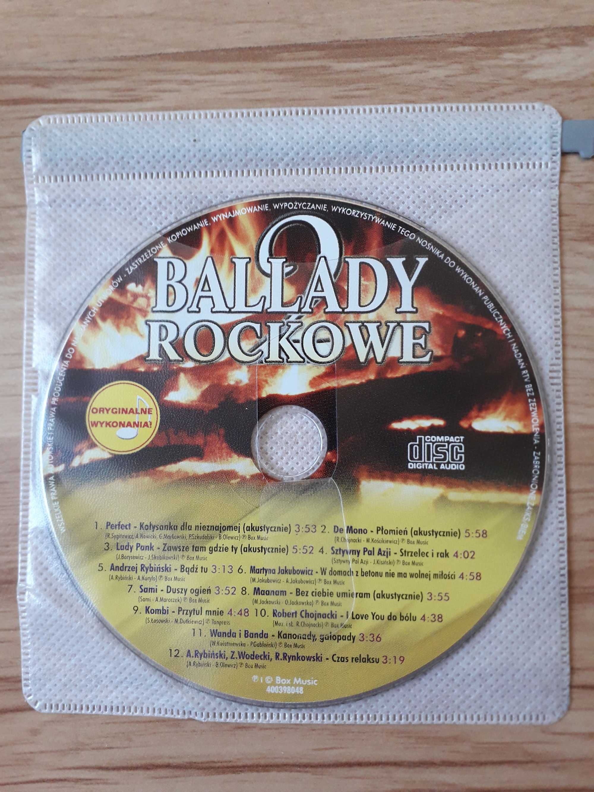 Ballady rockowe 2  płyta cd