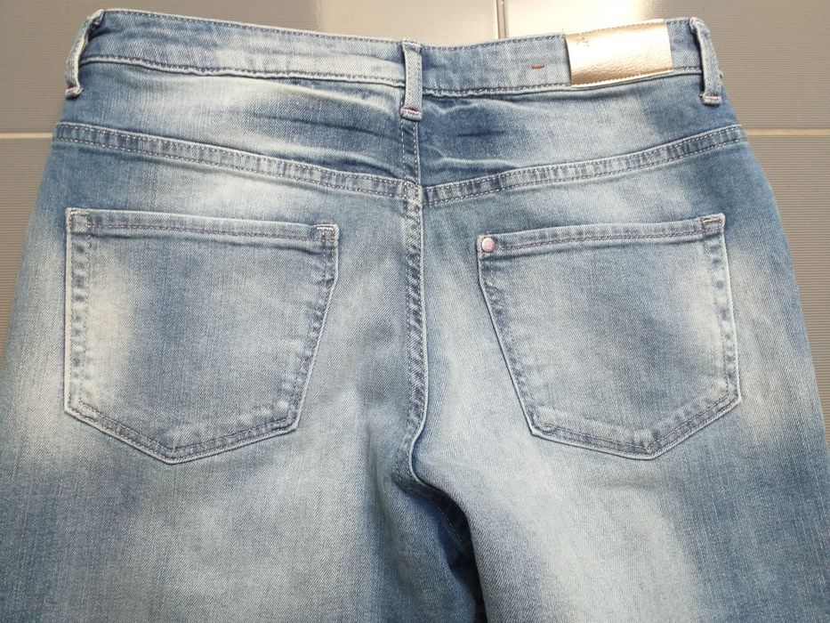 H&M śliczne spodnie jeansy M