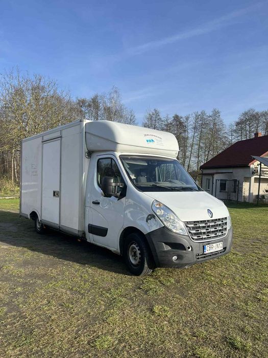 Renault MASTER  MASTER III 2.3 napęd przód kontener rampa rozkładana