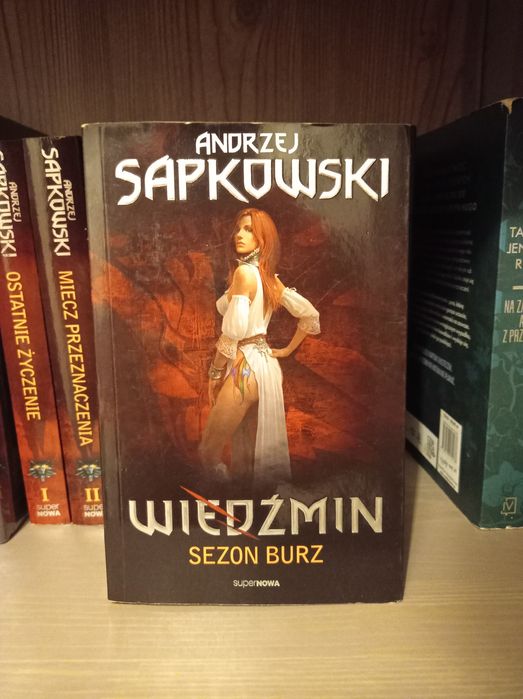 Książka WIEDŹMIN Andrzej Sapkowski kolekcjonerska cała seria 8 tomów!