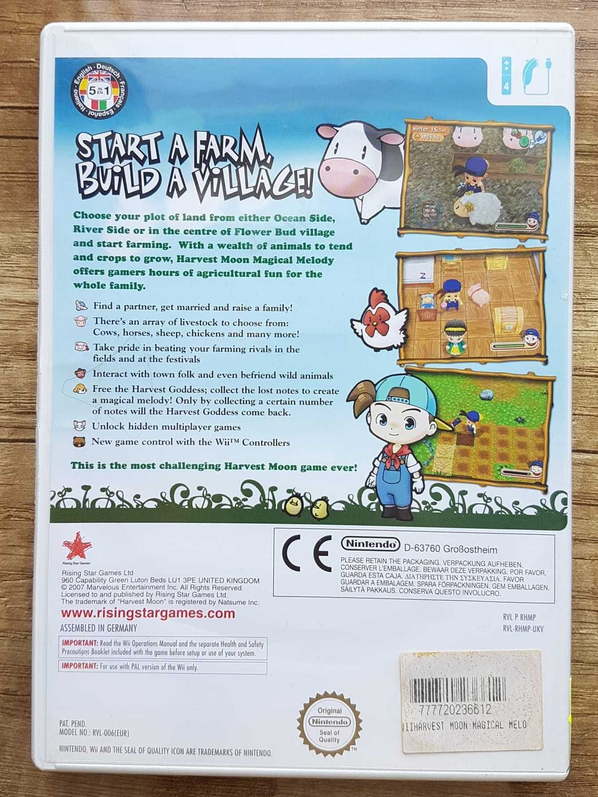 Harvest Moon Melody gra prezent Nintendo Wii