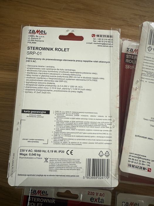 Zamel sterownik do rolet SRP-01