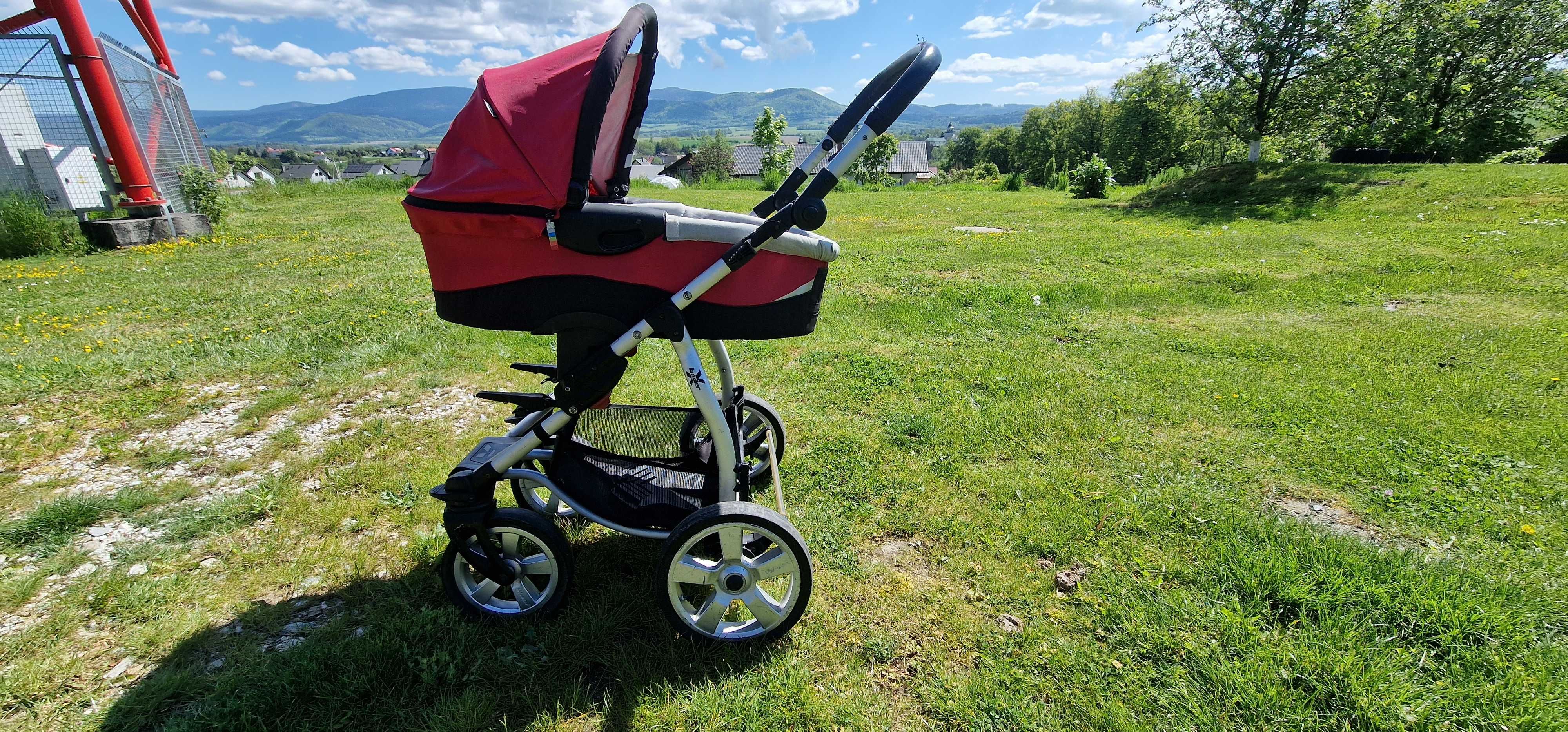 Wózek X-lander 3w1 x-pulse + łupina maxi cosi