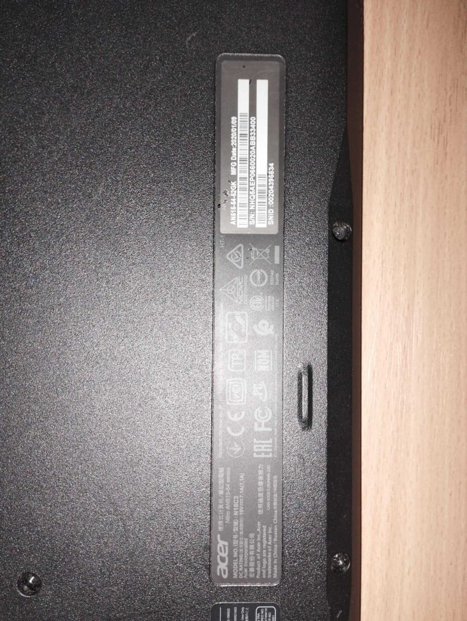 laptop acer nitro 5