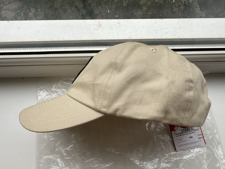 Кепка бейсболка Puma. Оригінальна. Нова. Колір бежевий.