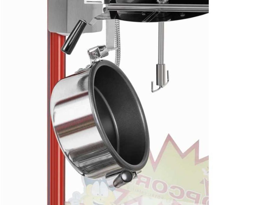 Duża MASZYNA DO POPCORNU Na Piknik Festyn Odpust Profesjonalna Nowa