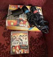 Sing It Pop Hits PS3 com microfones