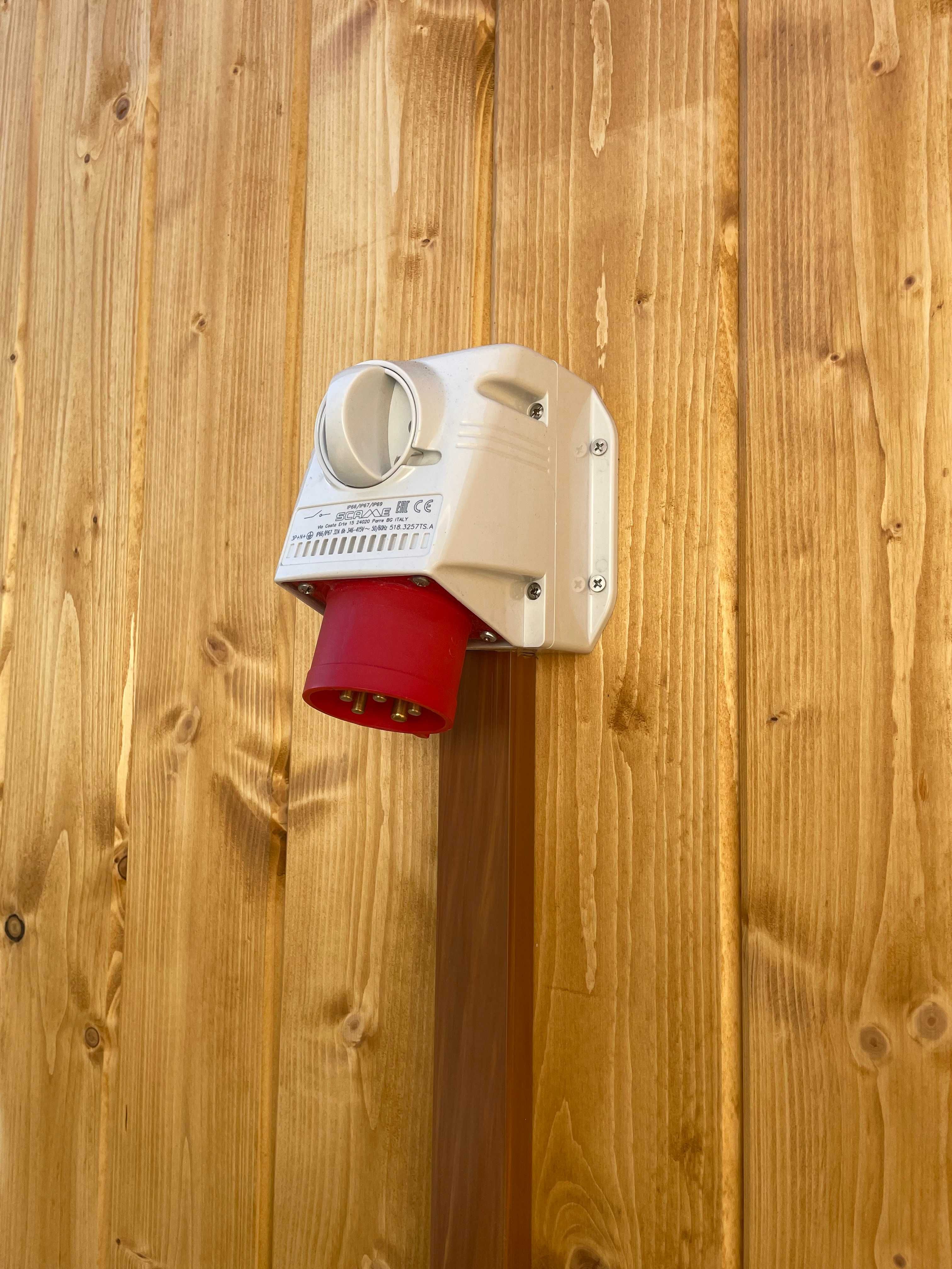 Sauna beczka ogrodowa 2.7 metra  Piec na drewno LED   RATY