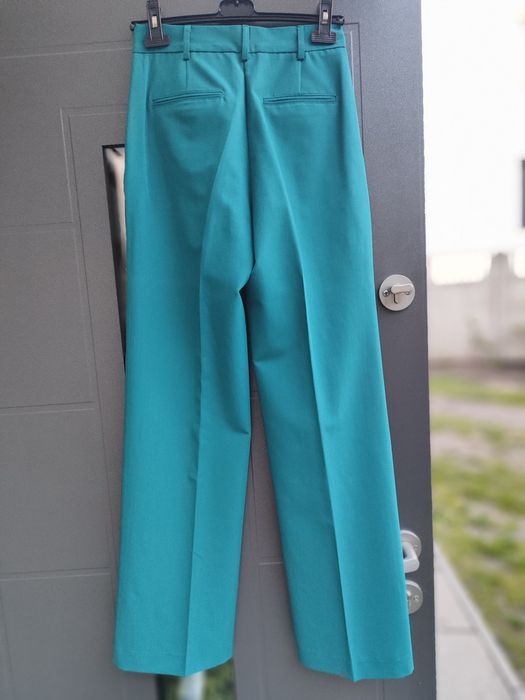 Garnitur turkusowy w stanie idealnym rozm. XS