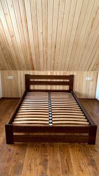 Кровать з натурального дерева ліжко двоспальне